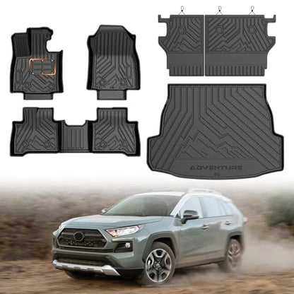 Mixsuper Floor Mat & Cargo Liner for Toyota RAV4 Hybrid 2026
