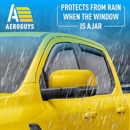 Extra Durable Window Deflectors in (4 Count)