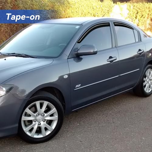 Window Visors Rain Guards for 2004
