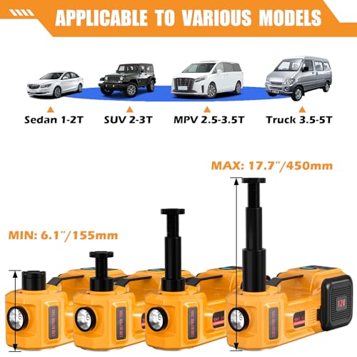 5 Ton 12V Electric Car Jack E