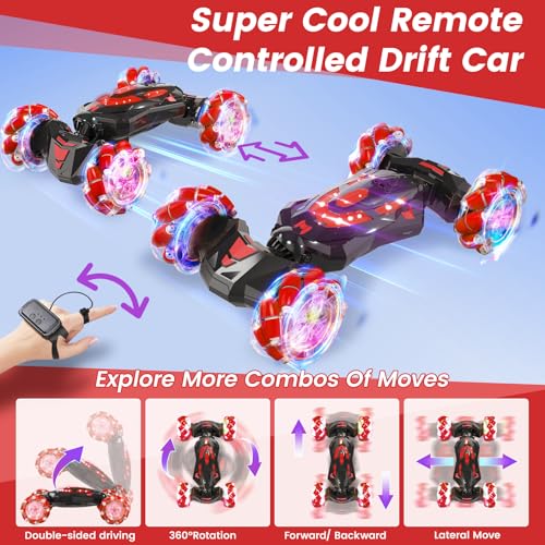 Gesture Sensing RC Stunt Car