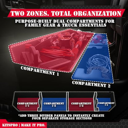 18 Gallon Lighted Underseat Storage for 2015