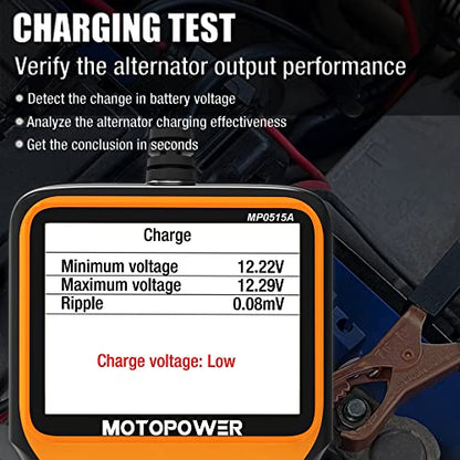 MP0515A 12V Car Battery Tester Automotive 100