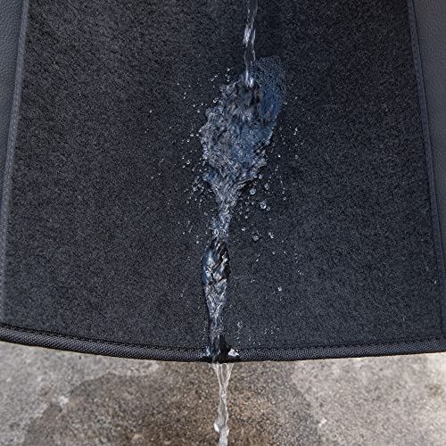 Waterproof Universal Faux Leather 3Pcs Car Floor Mats
