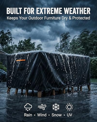 Outdoor Patio Furniture Cover Rectangular