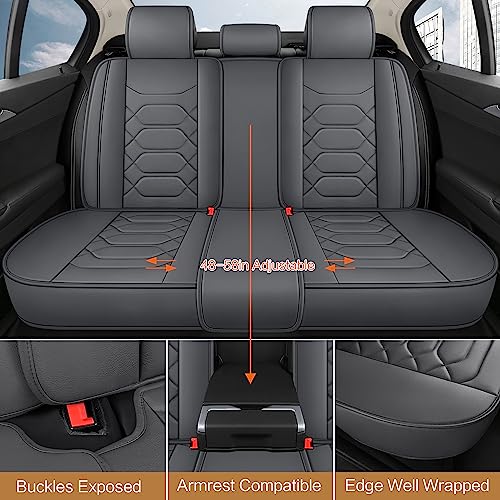 Leather Car Seat Covers Full Set