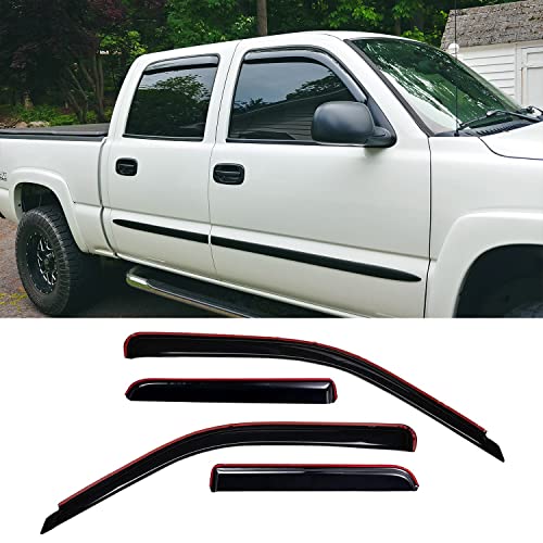 Window Visors Rain Guards for 2001 (4 Count)