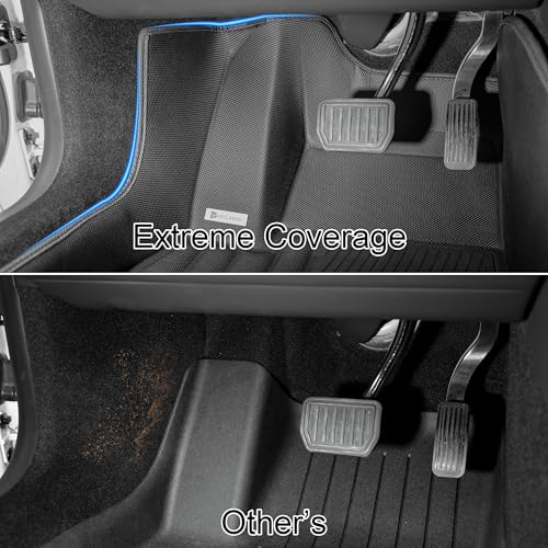 Extreme Coverage Tesla Model 3 Floor Mats 2025 2024 Premium Design Custom Fit 100% Eco