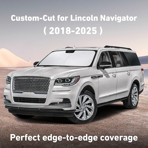 Windshield Sunshade Compatible for Lincoln Navigator 2018