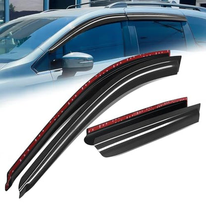 4PCS Tape On Window Visors for 2005