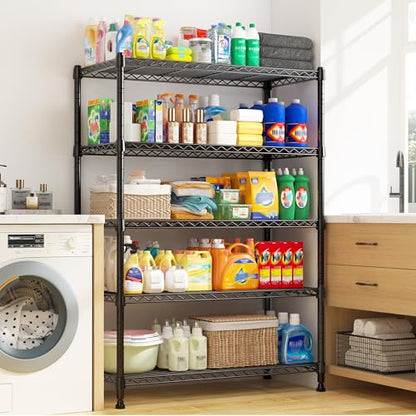 63" H 5 Tier Heavy Duty Storage Shelves