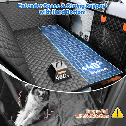Dog Car Seat Cover for Back Seat