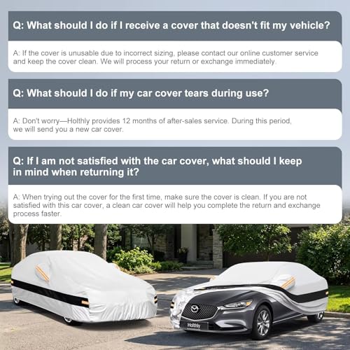 10 Layers Sedan Car Cover Custom Fit for Mazda 6