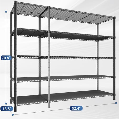 52.36" W Storage Shelves (5 Count)