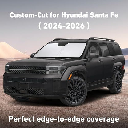 Windshield Sunshade Compatible for Hyundai Santafe 2024 2025 2026