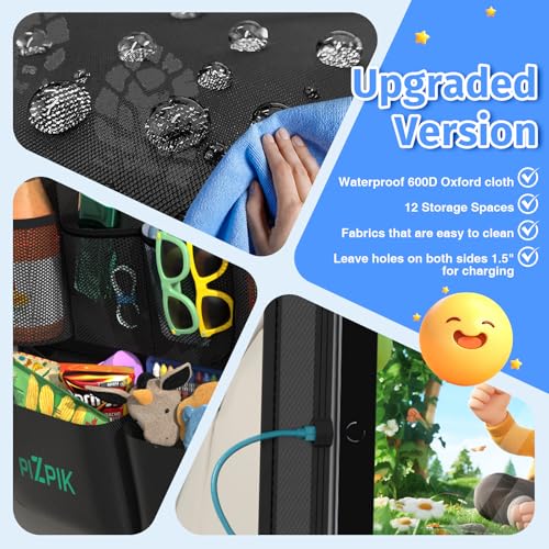Car Backseat Organizer with Tablet Holder