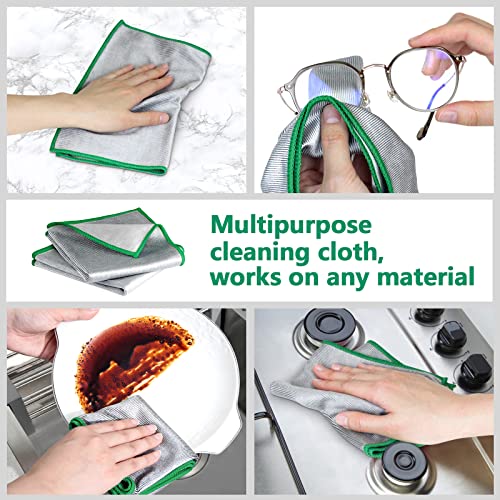 Glass Polishing Streak Free Miracle Cleaning Cloth (6 Count)