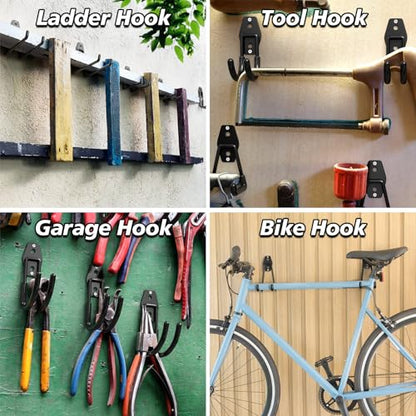 MKRUI 40 Pack Garage Hooks for Storage & Hanging Items