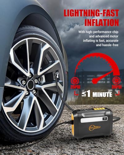 R8 Tire Inflator Portable Air Compressor