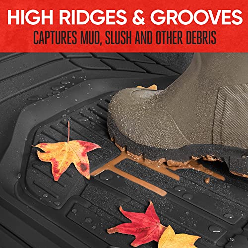 943 BK FlexTough Defender Car Floor Mats