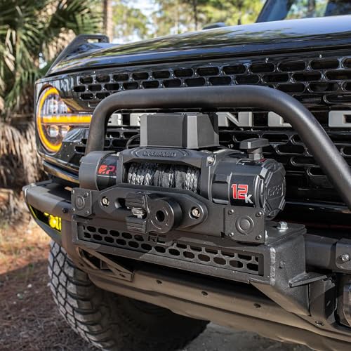 12000 lbs Winch with Synthetic Rope and 2 Wireless Remotes