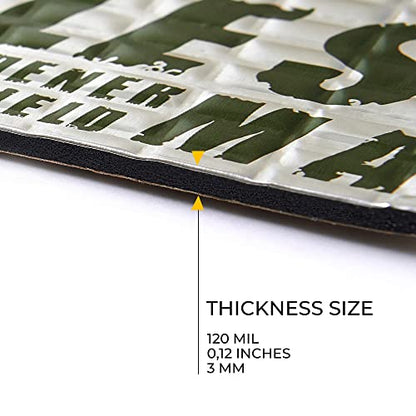 Max 120 mil 30 sqft Car Sound Deadening mat