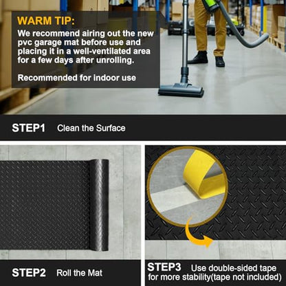 7.5x20 FT Garage Floor Mat