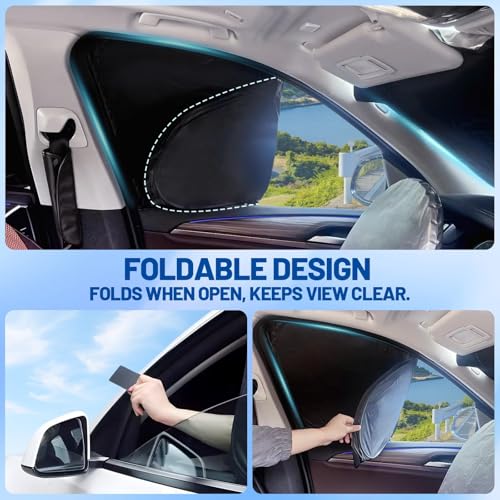 Car Window Shades for Nissan Kicks 2018 (6 Count)