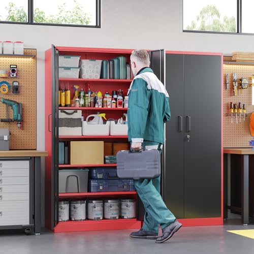 Metal Garage Storage Cabinets with Lock