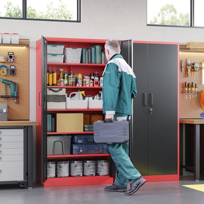 Metal Garage Storage Cabinets with Lock