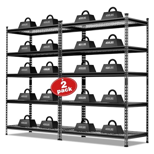 5 Tier Metal Shelving
