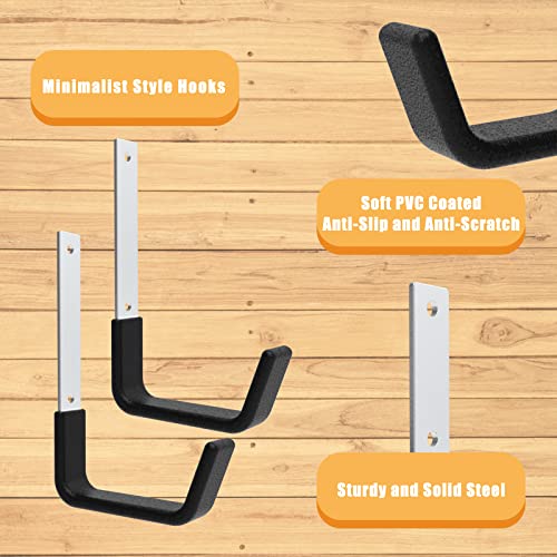 Heavy Duty Utility Hooks for Wall Mount (2 Count)