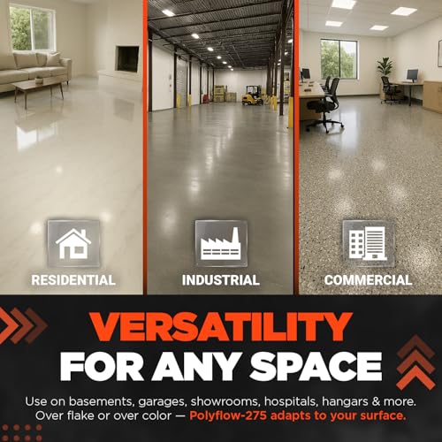 Everflow MPC Polyaspartic Floor Coating Kit (256 Fl Oz)