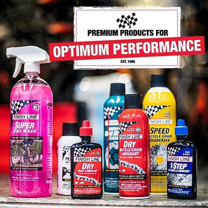 Dry Chain Lubricant Squeeze Bottle 8 oz (8 Fl Oz)