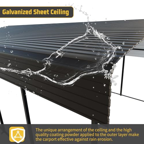 13x20FT Heavy Duty Metal Carport