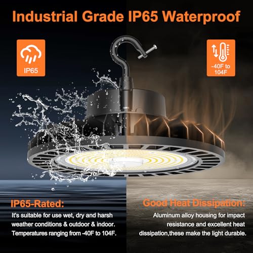 3Pack UFO LED High Bay Lights