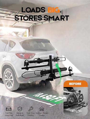 Bike Rack for Car Hitch Mount (2 Count)