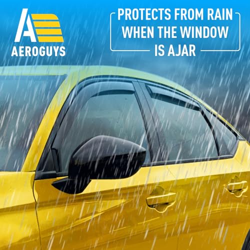 Extra Durable Window Deflectors in (4 Count)