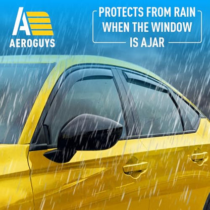 Extra Durable Window Deflectors in (4 Count)