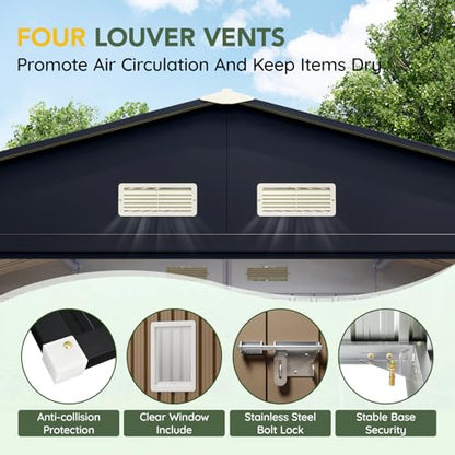 Outdoor Steel Storage Shed