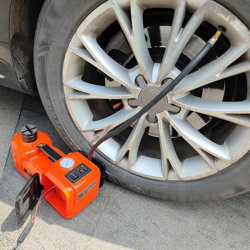Electric Car Jack Kit 5 Ton 12V with Inflator