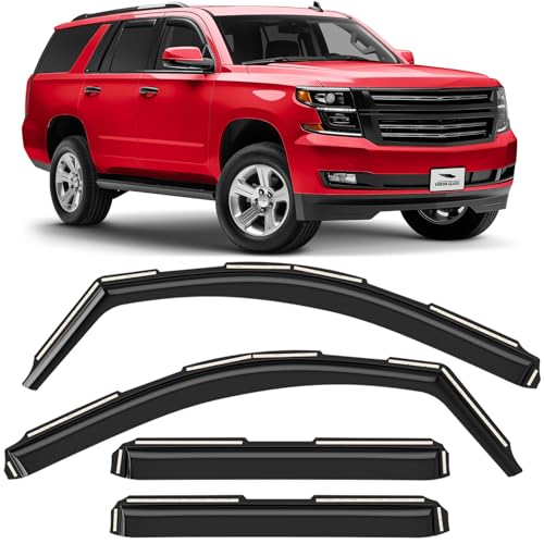 in Channel Extra Durable Rain Guards for Chevy Tahoe 2015