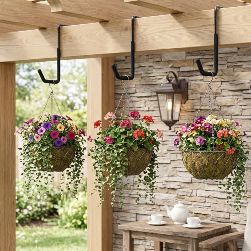 6 Pack Heavy Duty Rafter Hooks Upgraded Fence Hangers