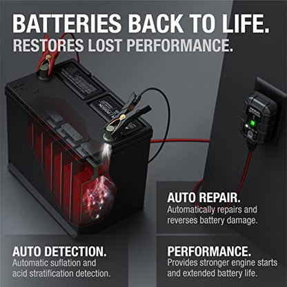GENIUS1 1A 6 12V Smart Battery Charger