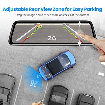 OEM Rear View Mirror Camera with 9.35''1080P Monitor