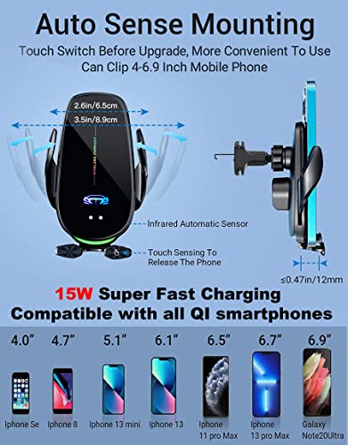Wireless Car Charger Mount