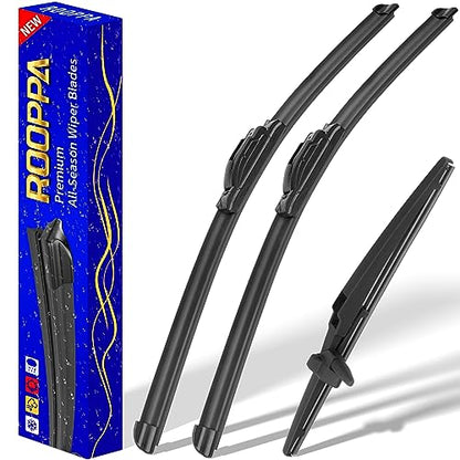 3 Wipers Fits Toyota 4Runner 2003