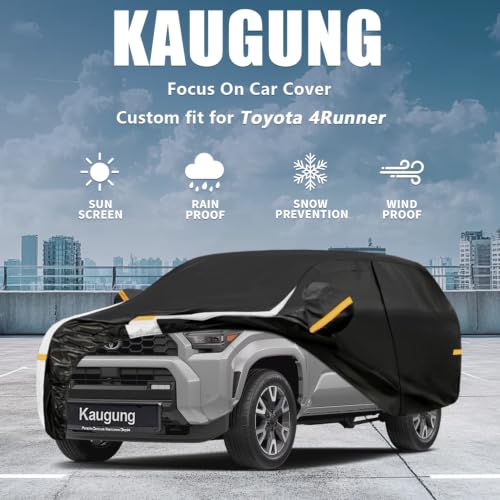 10 Layers Car Cover Custom Fit for Toyota 4Runner 2002