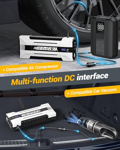 4120A 12V Car Battery Jump Starter Portable Pack