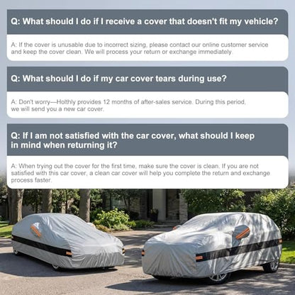 10 Layers SUV Car Cover Custom Fit for Ford Edge